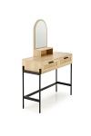 CARMEN konsolka naturalny / czarny - Halmar