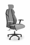 Fotel CHRONO gabinetowy popielato-czarny - Halmar