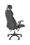 Fotel CHRONO gabinetowy popielato-czarny - Halmar