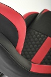Fotel GAMER czarny/czerwony - Halmar