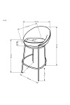 Hoker H118 wielokolorowy - Halmar