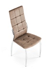 Krzesło K416 beżowy velvet - Halmar