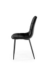Krzesło K417 czarny velvet - Halmar