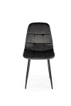 Krzesło K417 czarny velvet - Halmar