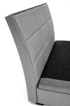Łóżko CONTINENTAL 2 160 - popiel tap. Monolith 85 - Halmar