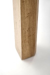 Stół GINO rozkładany blat - dąb craft, nogi - dąb craft - Halmar