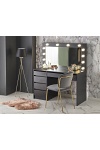 HOLLYWOOD XL toaletka czarny - Halmar