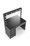 HOLLYWOOD XL toaletka czarny - Halmar