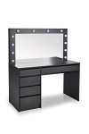 HOLLYWOOD XL toaletka czarny - Halmar