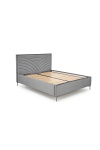 Łóżko MODULO W3 160 - wezgłowie popiel tap. Monolith 85 - Halmar