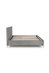 Łóżko MODULO W5 160 - wezgłowie popiel tap. Monolith 85 - Halmar