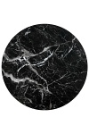OREO zestaw dwóch ław czarny marmur / czarny - Halmar