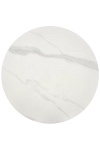 Ława TALBI biały marmur / biały / złoty - Halmar