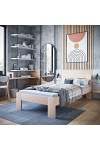 Łóżko MATILDA 90 , naturalny - Halmar