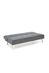 Sofa CARLITO rozkładana popiel - Halmar