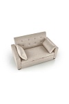 Sofa PAULINIO rozkładana, beżowy - Halmar
