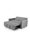 Sofa PAULINIO rozkładana, popielaty - Halmar
