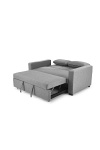 Sofa PAULINIO rozkładana, popielaty - Halmar
