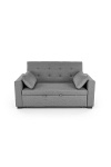 Sofa PAULINIO rozkładana, popielaty - Halmar