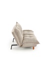 Sofa PILLOW rozkładana, beżowy - Halmar