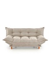 Sofa PILLOW rozkładana, beżowy - Halmar