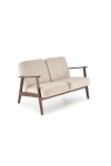 Sofa MILANO 2S - beżowy tap. Castel 15 - Halmar