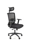 Fotel MASON gabinetowy czarny - Halmar