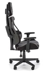 Fotel NITRO 2 gabinetowy tkanina, popielaty / czarny - Halmar