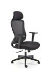 Fotel SONAR gabinetowy czarny - Halmar