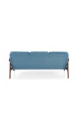 Sofa MILANO 3S - niebieski tap. Castel 74 - Halmar