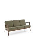 Sofa MILANO 3S - oliwkowy tap. Castel 39 - Halmar