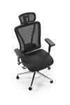 Fotel VIXEN gabinetowy czarny - Halmar
