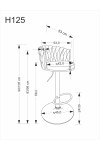 Hoker H126 popielaty - Halmar