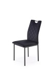Krzesło K577 czarny / czarny - Halmar