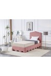 Łóżko ORSO różowy - Halmar