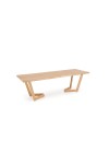 Stół MASSIVE 3 rozkładany 160-250x90x77 cm dąb naturalny/dąb naturalny - Halmar