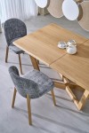 Stół MASSIVE 3 rozkładany 160-250x90x77 cm dąb naturalny/dąb naturalny - Halmar