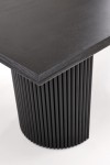Stół BOLERO rozkładany 160-250x90x78 cm dąb naturalny/czarny - Halmar