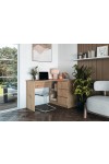 Biurko BEGA , dąb artisan - Halmar