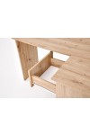 Biurko BEGA , dąb artisan - Halmar