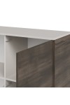 Komoda RANDOM 2 KM-2 kaszmir / orzech / czarny - Halmar