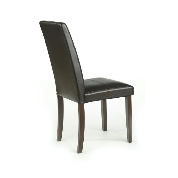 Krzesło KERRY BIS wenge/ciemny brąz - Halmar