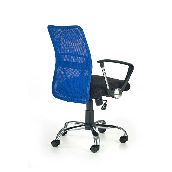 Fotel TONY pracowniczy niebieski - Halmar