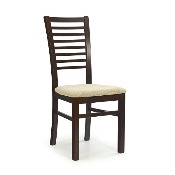 Krzesło GERARD6 ciemny orzech / tap: Torent Beige - Halmar