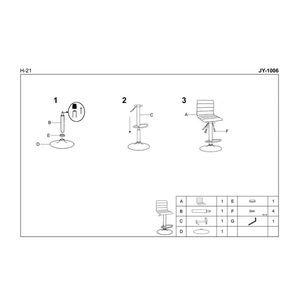 Hoker H21 kremowy - Halmar