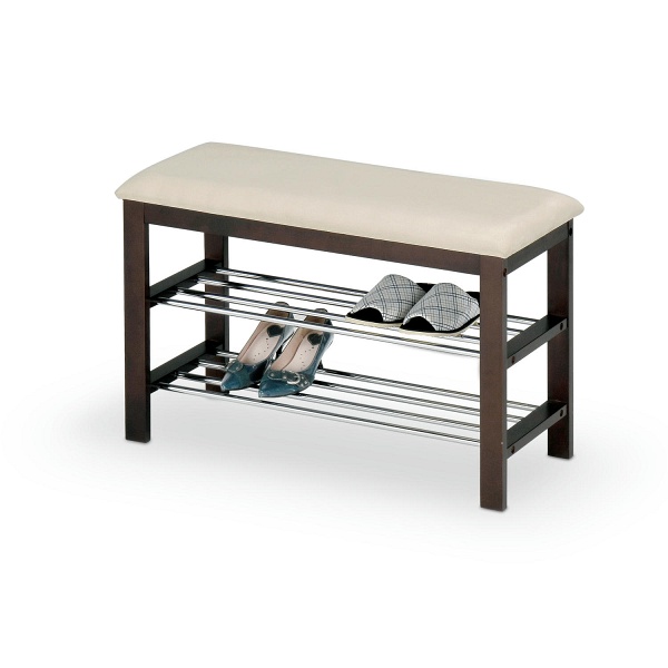 ST3 stojak na obuwie, wenge/kremowy - Halmar