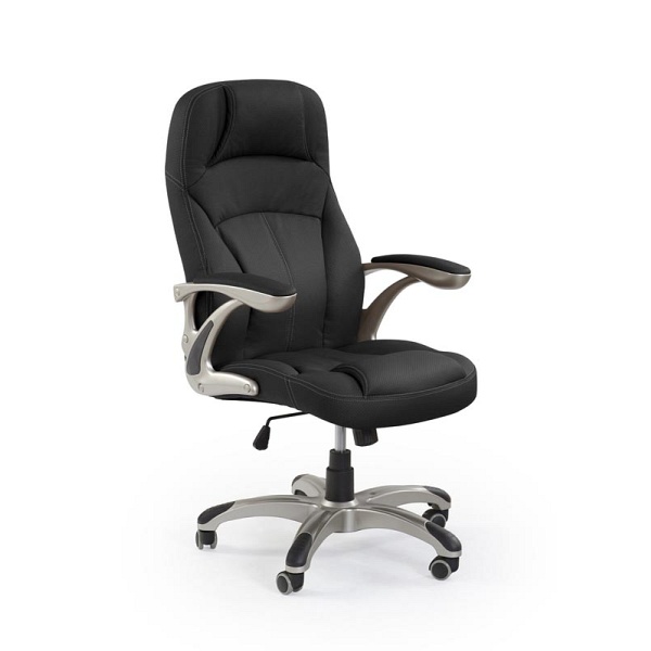 Fotel CARLOS gabinetowy czarny - Halmar