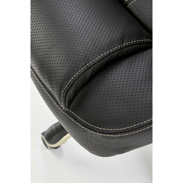 Fotel CARLOS gabinetowy czarny - Halmar