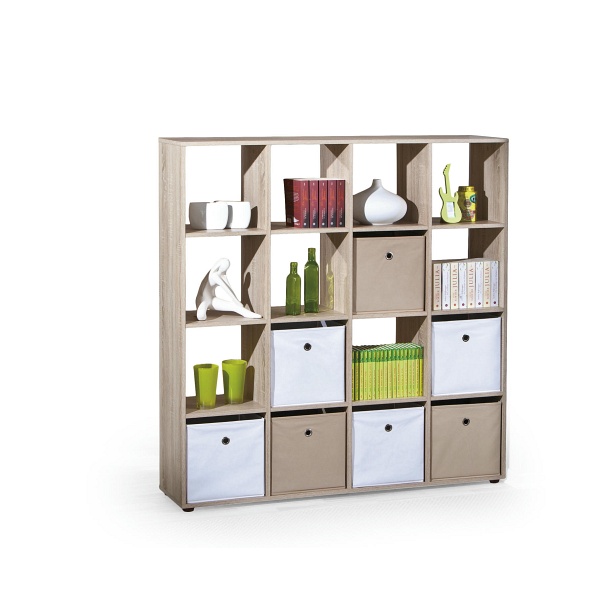 Regał LUINI 16 dąb sonoma - Halmar