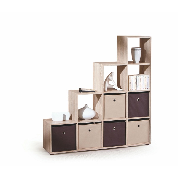 Regał LUINI dąb sonoma - Halmar